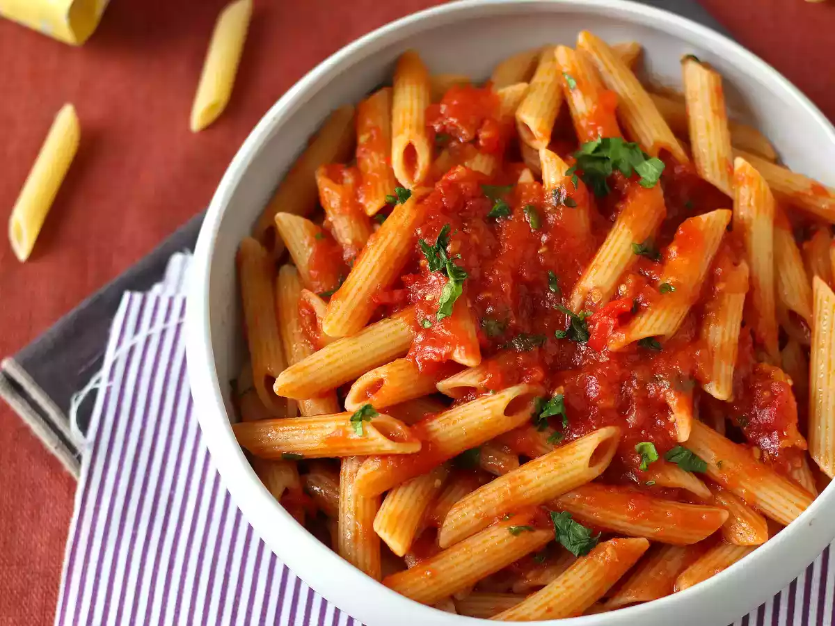 Penne all'arrabbiata: en hjertevarm italiensk klassiker! - foto 3