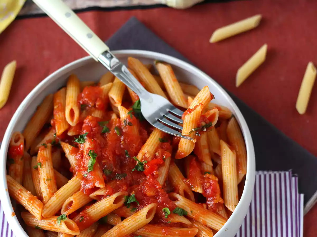 Penne all'arrabbiata: en hjertevarm italiensk klassiker! - foto 6