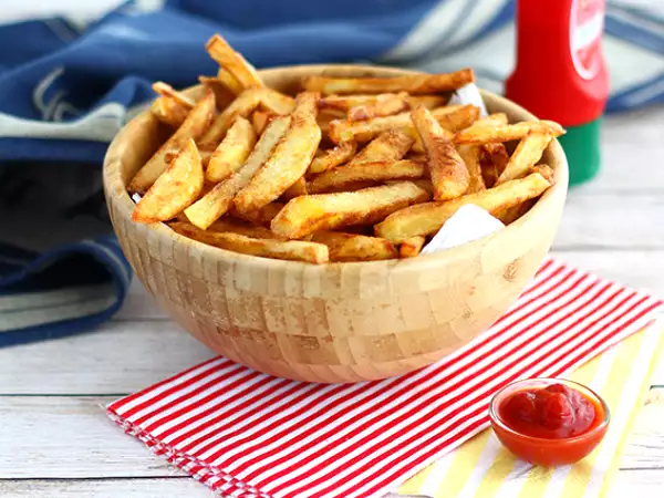 Opskrift Pommes frites til hjemmebrug