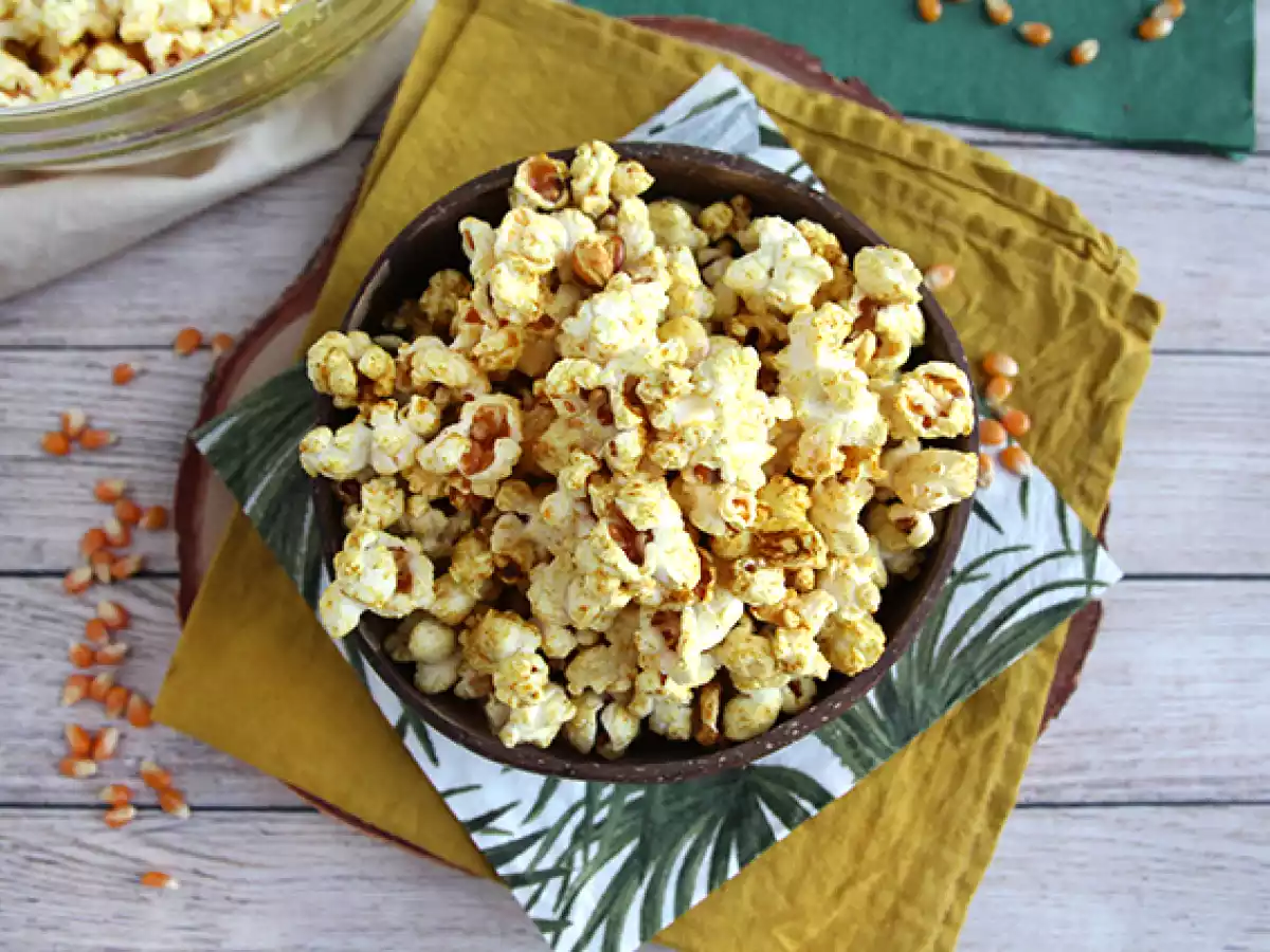 Popcorn med karry - foto 2