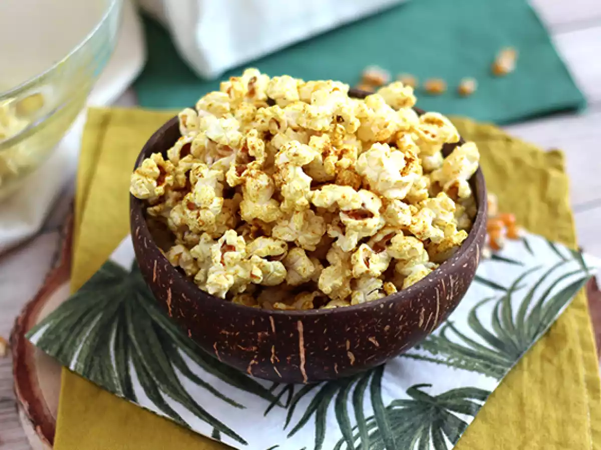 Popcorn med karry - foto 4