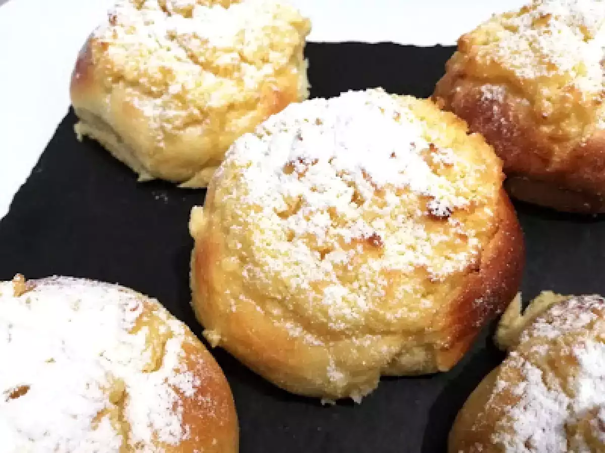 Portugisiske kokosboller (Pão de Deus)