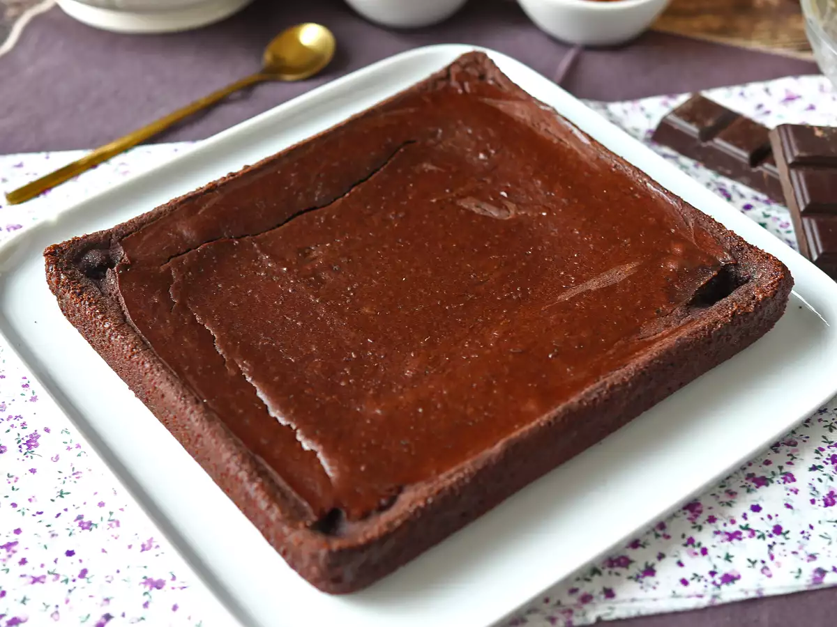 Protein-brownie med chokolade og røde bønner - foto 6