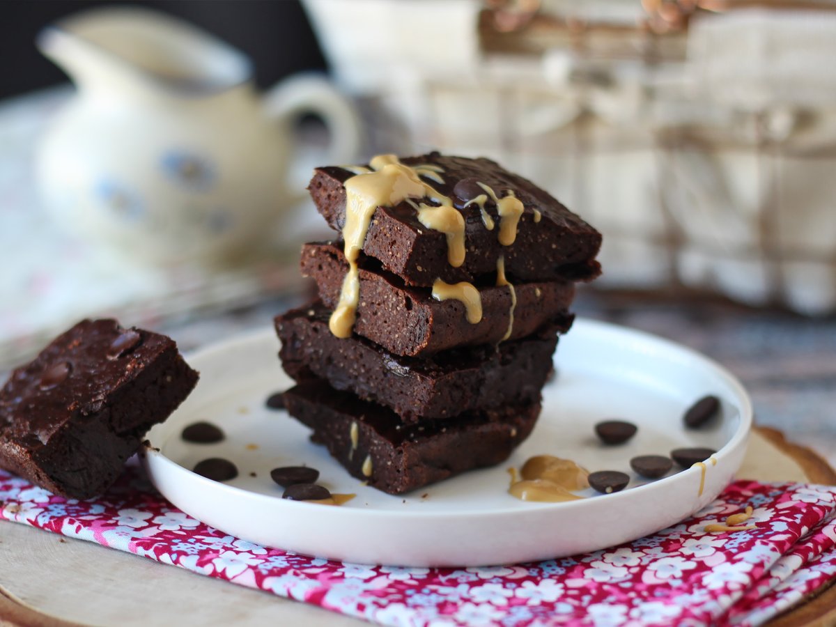 Proteinbrownie med valle, naturligt glutenfri - foto 6