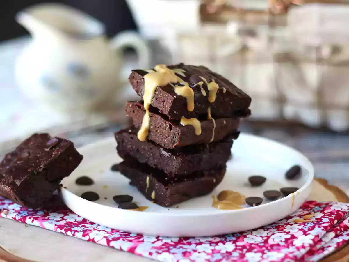 Proteinbrownie med valle, naturligt glutenfri - foto 6