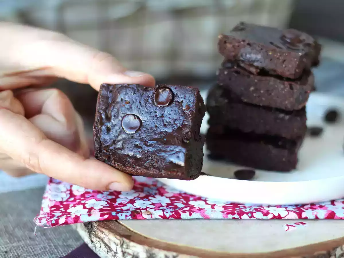 Proteinbrownie med valle, naturligt glutenfri - foto 7