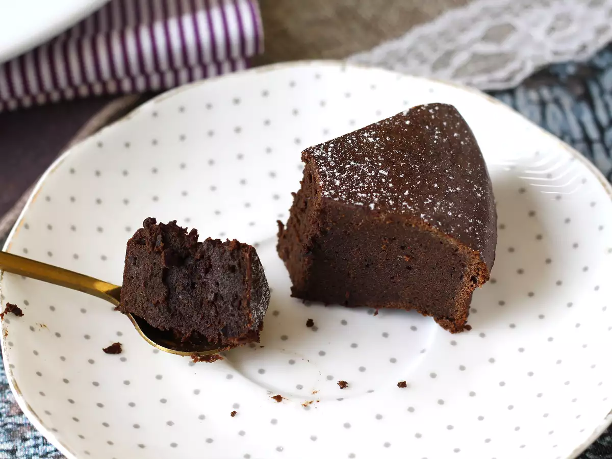 Proteinrig chokoladefondant: en nem opskrift med valleprotein - foto 4