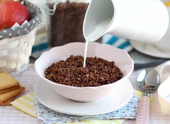 Puffet Ris Danmark Opskrift: puffede ris med chokolade og kokosnøddepops