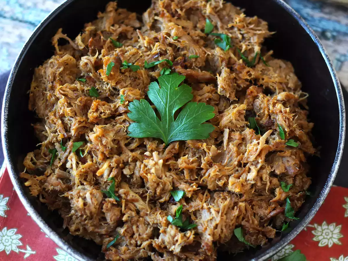 Pulled pork i Cookeo - foto 3
