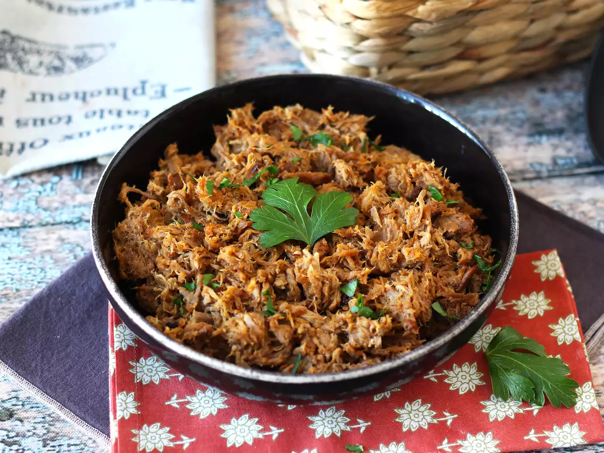 Pulled pork i Cookeo - foto 4