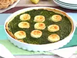 Quiche med spinat og gedeost, foto 1