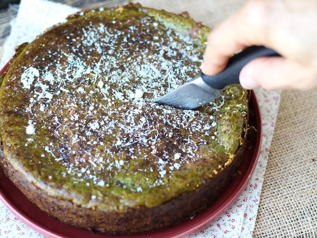 Quiche uden bund med spinat og gouda - foto 3
