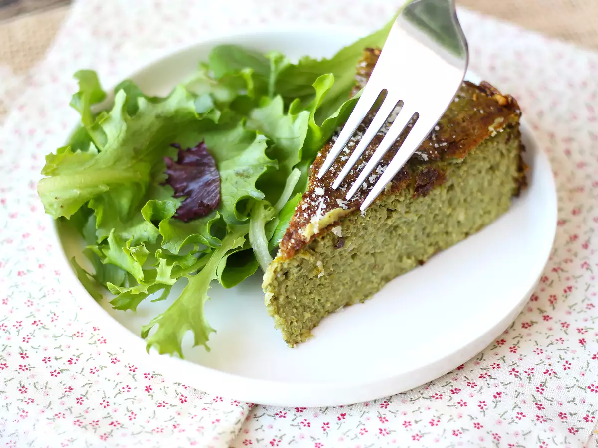 Quiche uden dej med spinat og gouda - foto 6