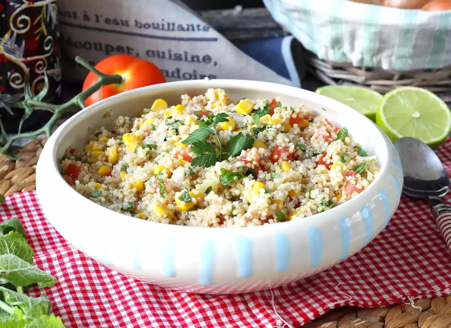 Quinoasalat med tabbouleh-smag: forfriskende og endnu sundere