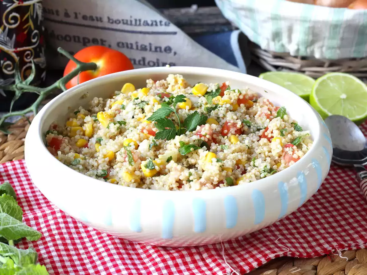 Quinoasalat med tabbouleh-smag: Forfriskende og endnu sundere