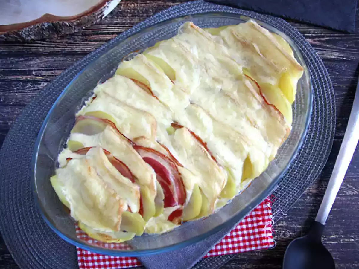 Raclette-gratin