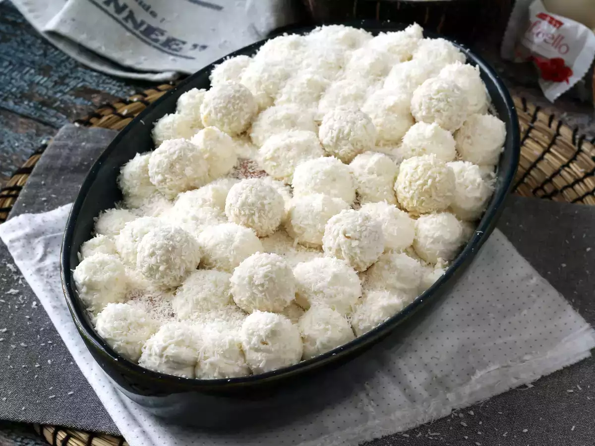 Raffaello-tiramisu med dejlig kokossmag
