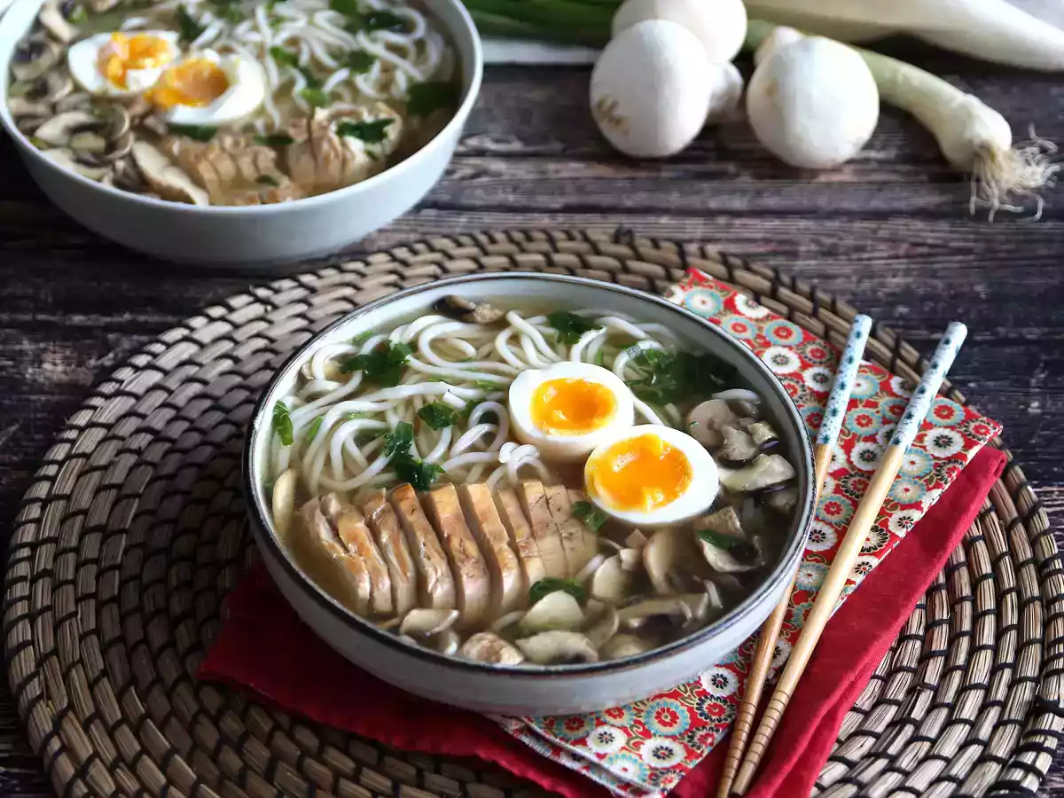 Ramen med kylling: den nemme version af denne ikoniske asiatiske ret! - foto 4