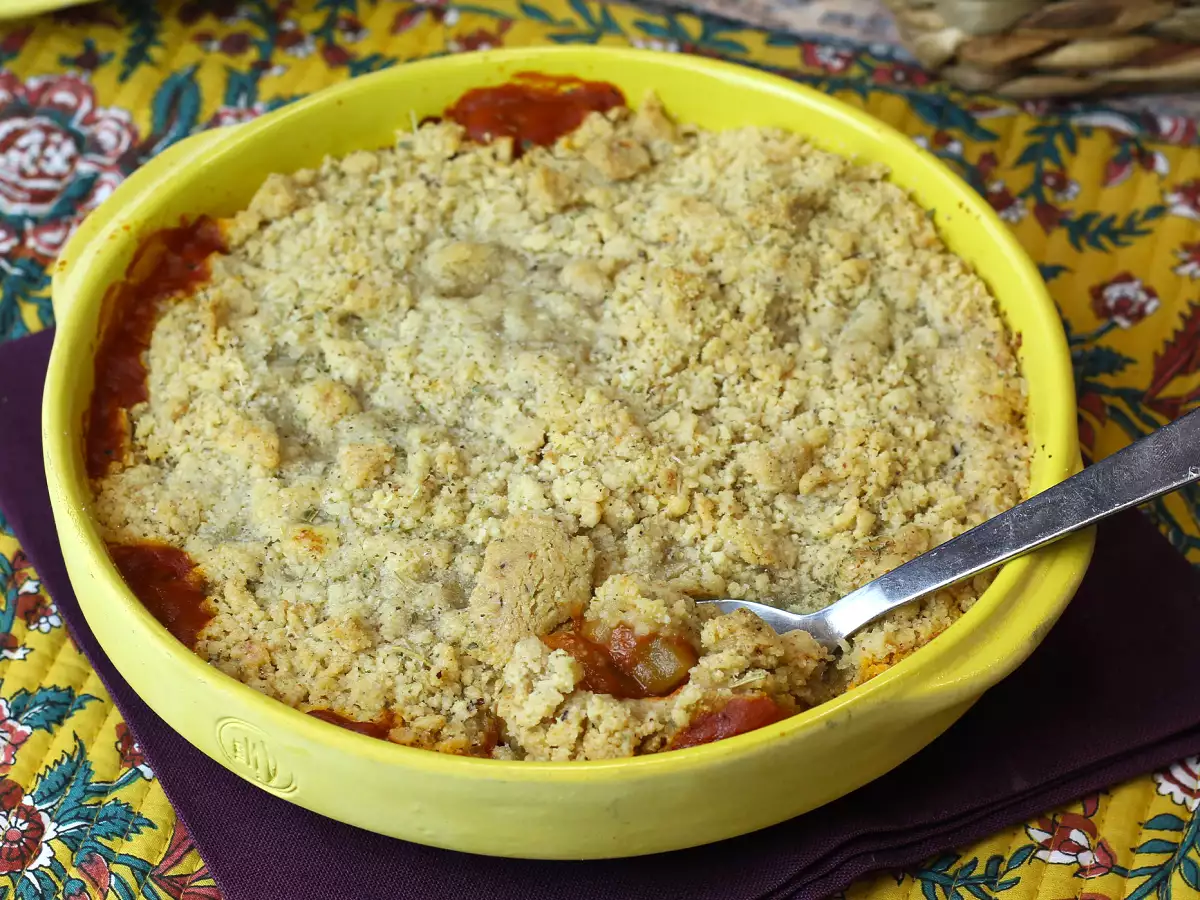 Ratatouille crumble, en hurtig og nem ret, du vil elske! - foto 2