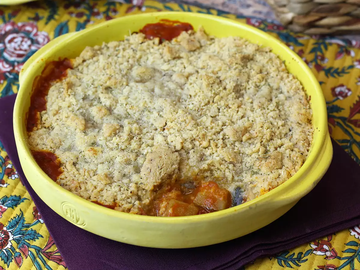 Ratatouille crumble, en hurtig og nem ret, du vil elske! - foto 4