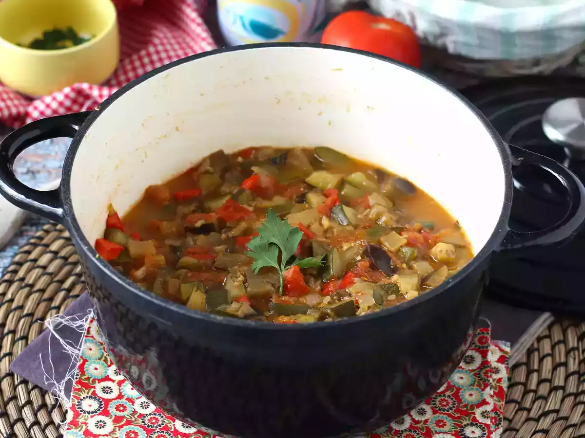 Ratatouille, den nemme opskrift