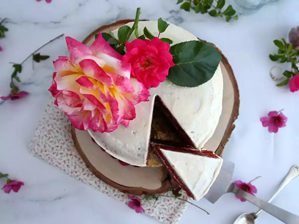 Red velvet-kage - foto 2