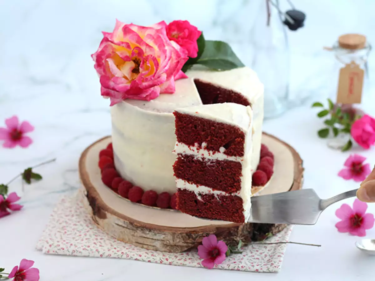Red velvet-kage - foto 3