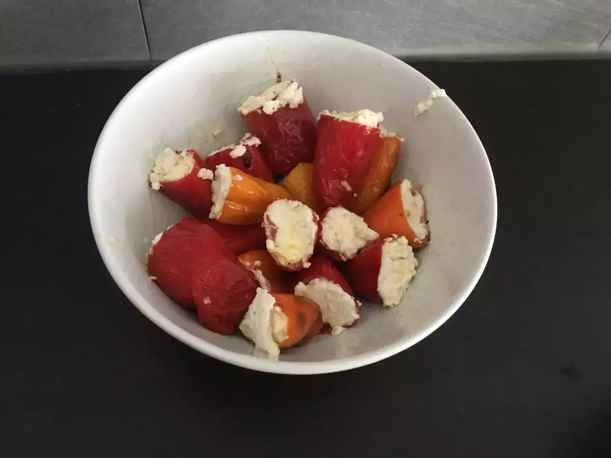 Ricottafyldte peberfrugter