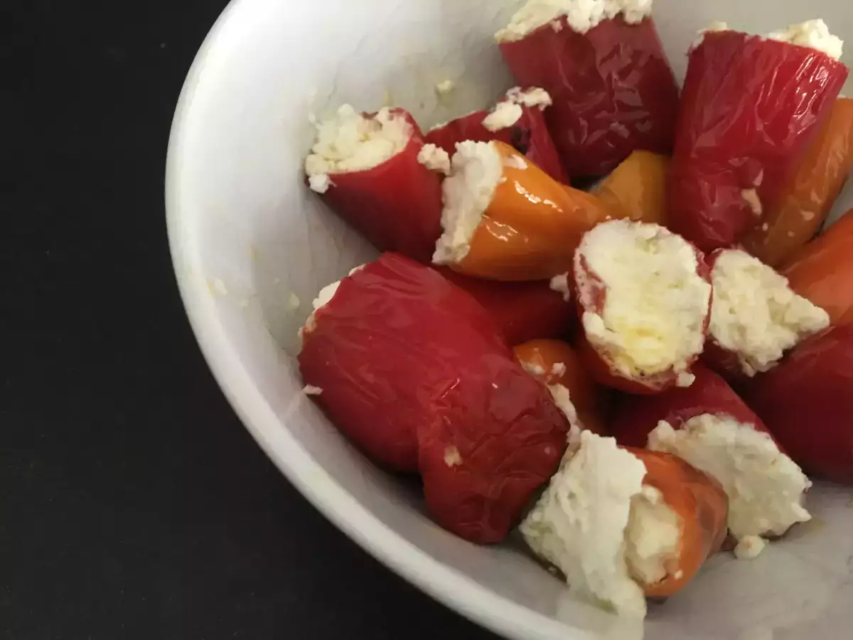 Ricottafyldte peberfrugter - foto 2
