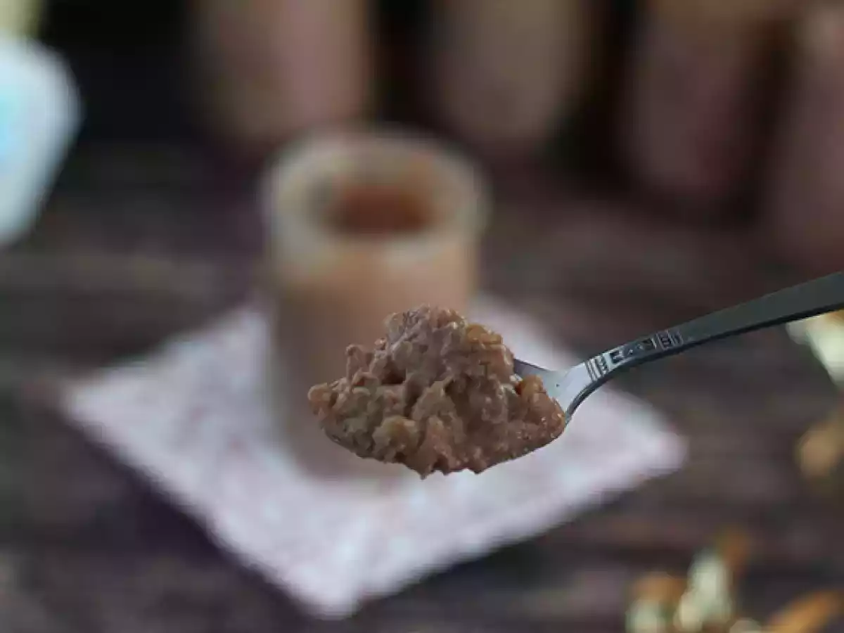 Risbudding-kit med mørk og hvid chokolade - foto 4