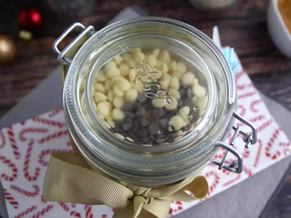 Risbudding-kit med mørk og hvid chokolade - foto 5