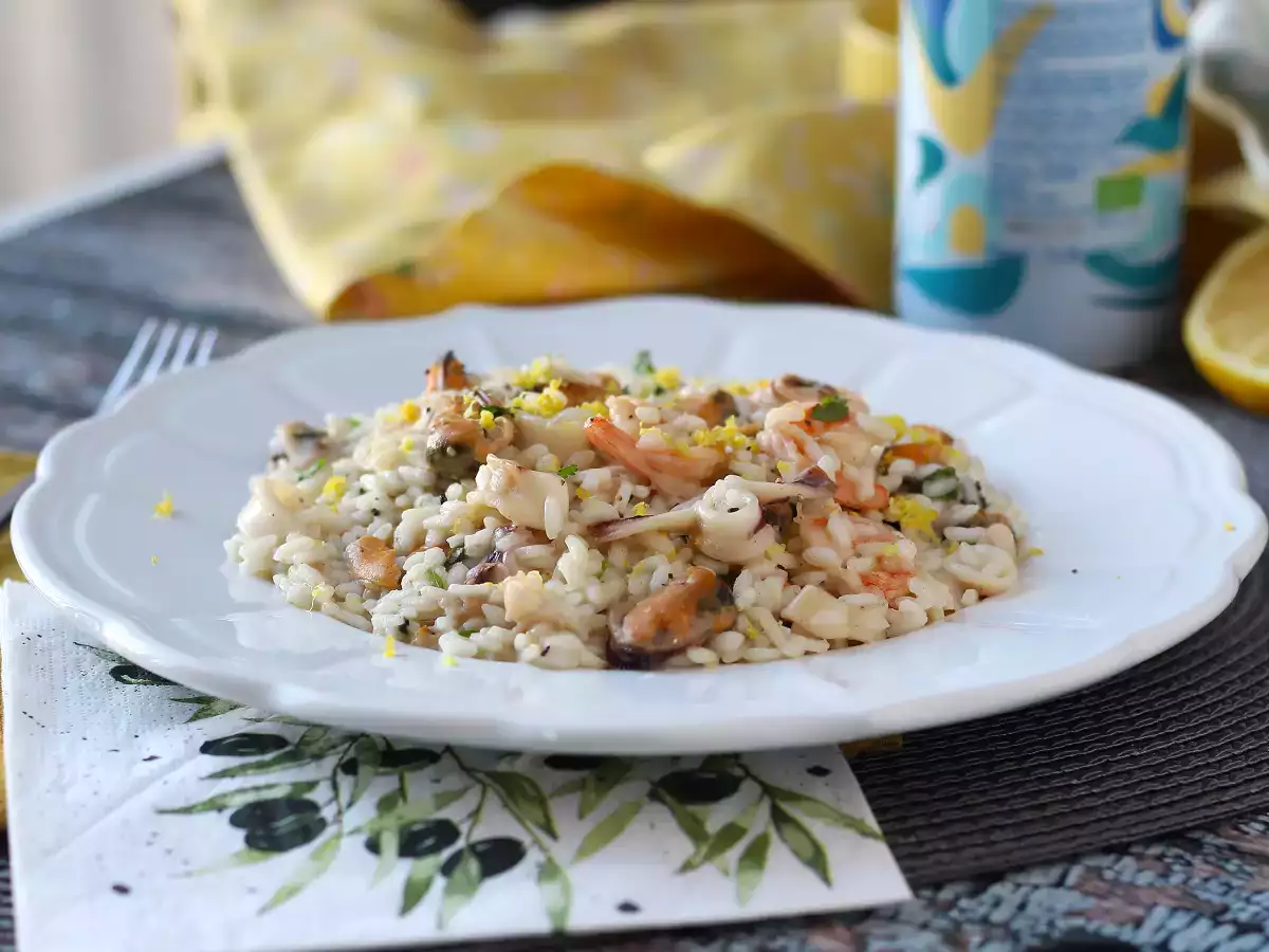 Risotto med frosne skaldyr: den perfekte løsning til et hurtigt og lækkert måltid - foto 3