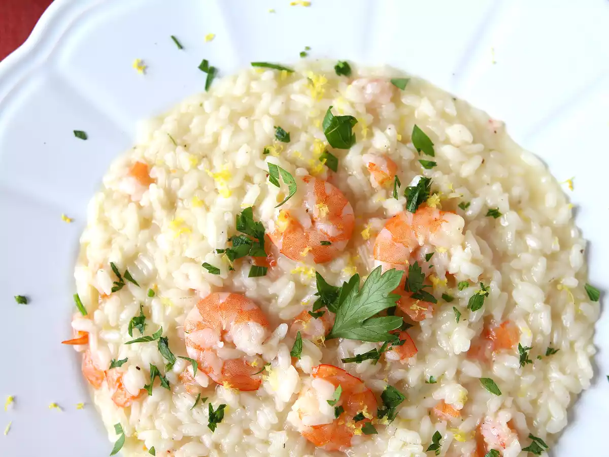 Risotto med rejer og citron, en elegant og nem forret - foto 4