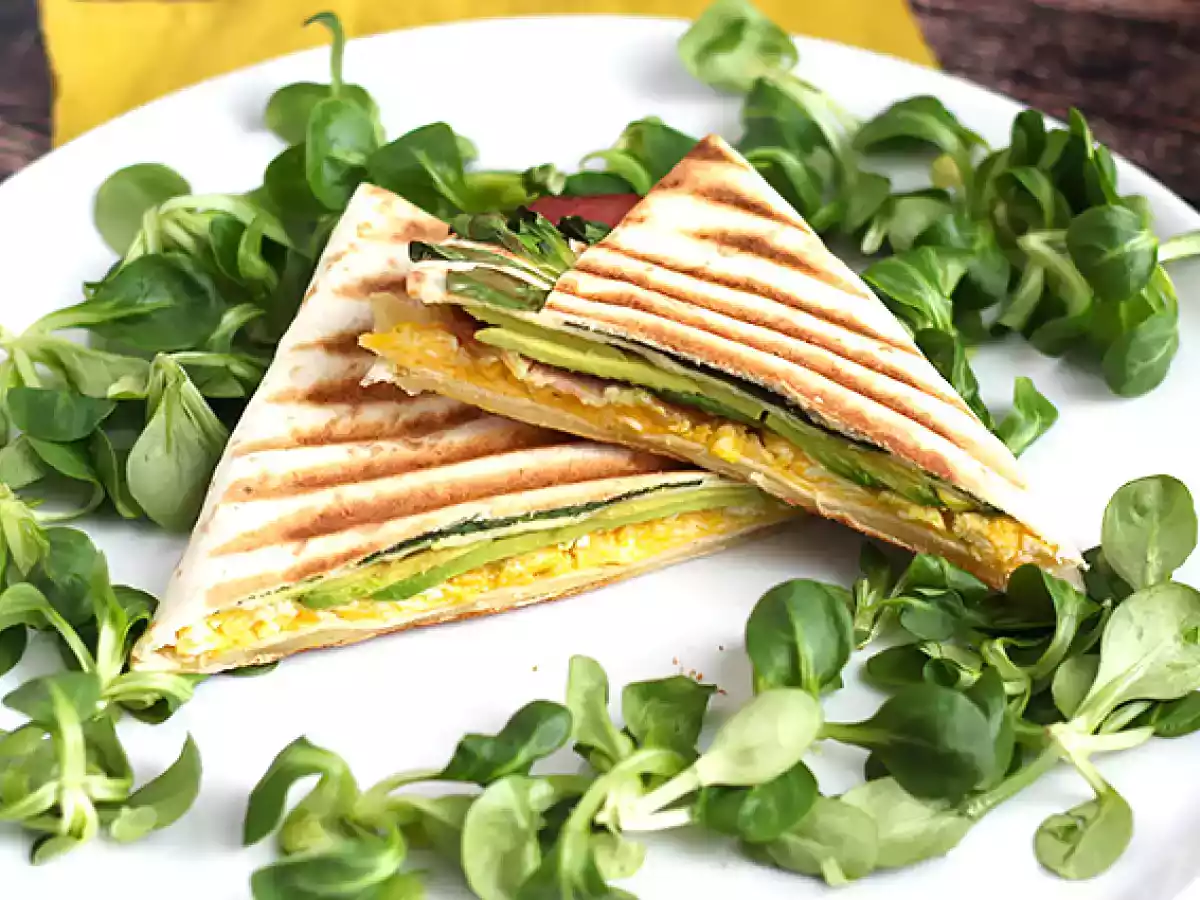 Ristet wrap i brunch-stil - Tortilla Wrap Hack - foto 2