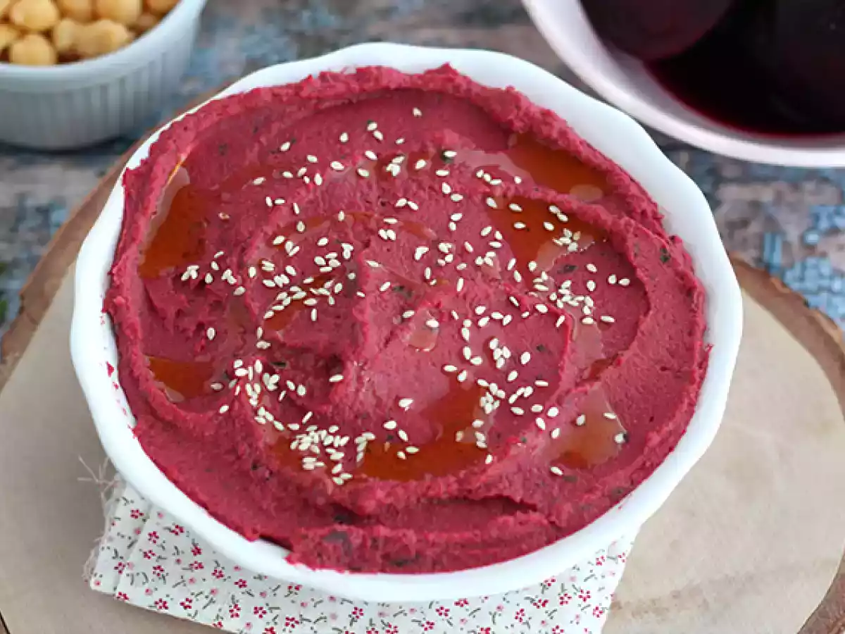 Rødbede-hummus - foto 4
