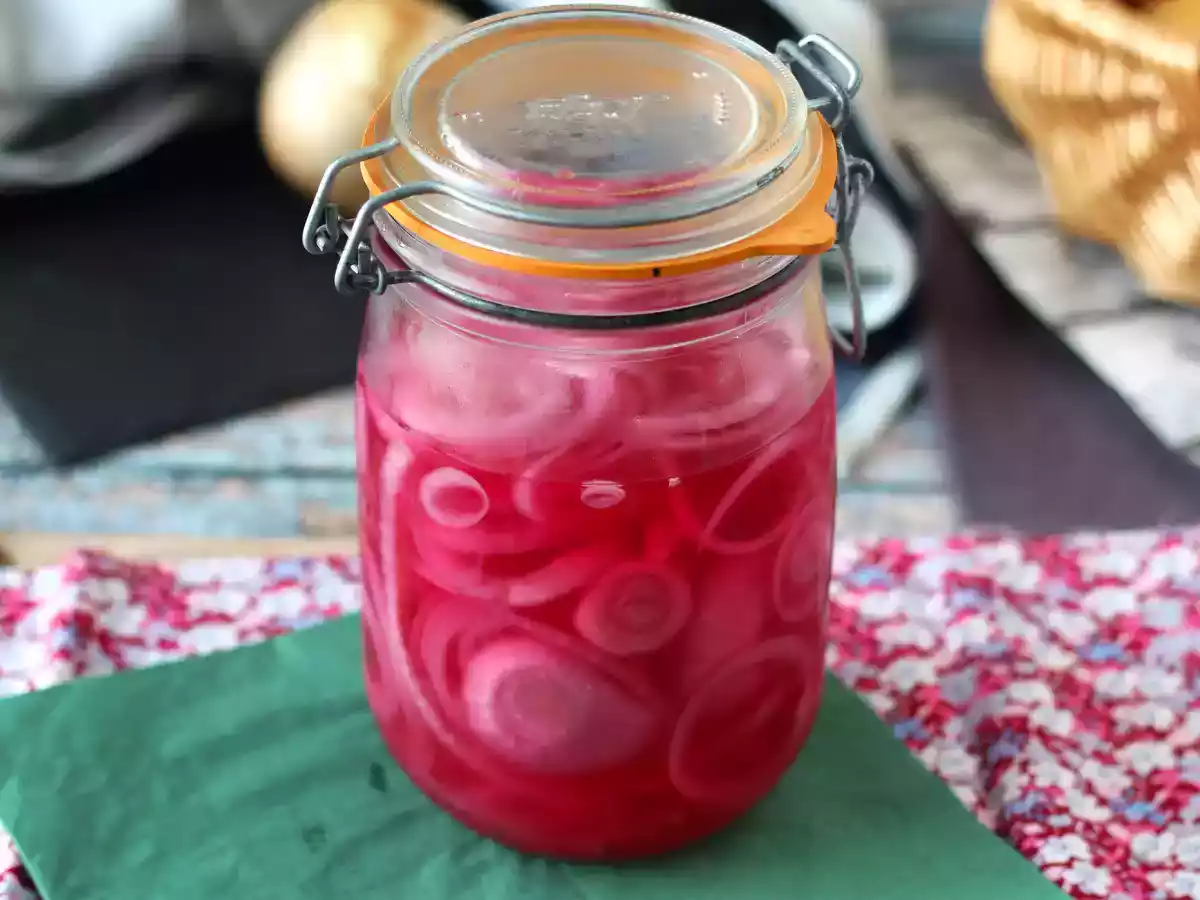 Rødløgspickles, perfekt til at forbedre dine retter! - foto 2