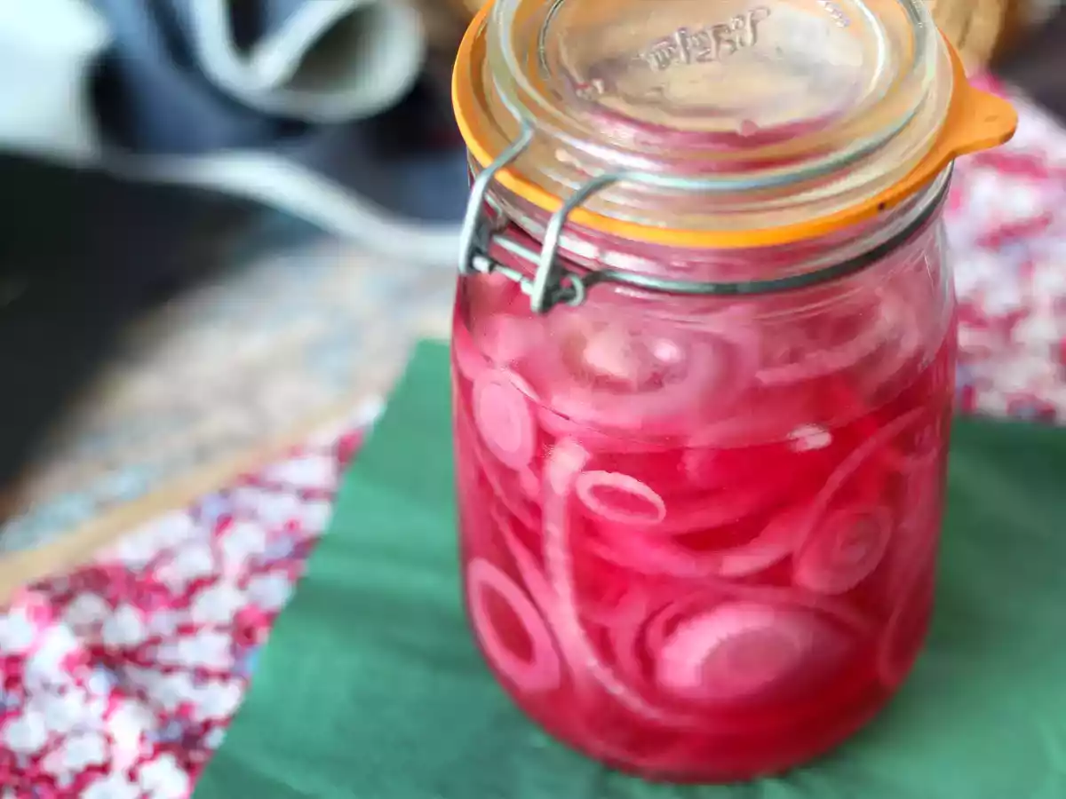 Rødløgspickles, perfekt til at forbedre dine retter! - foto 4