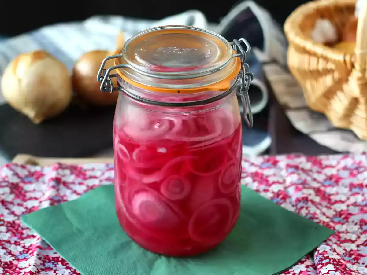 Rødløgspickles, perfekt til at forbedre dine retter! - foto 5