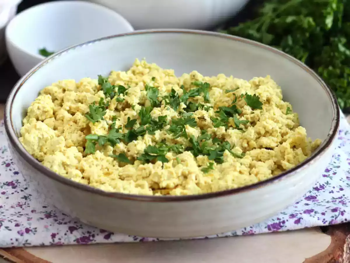 Rørt tofu som erstatning for røræg! - foto 3