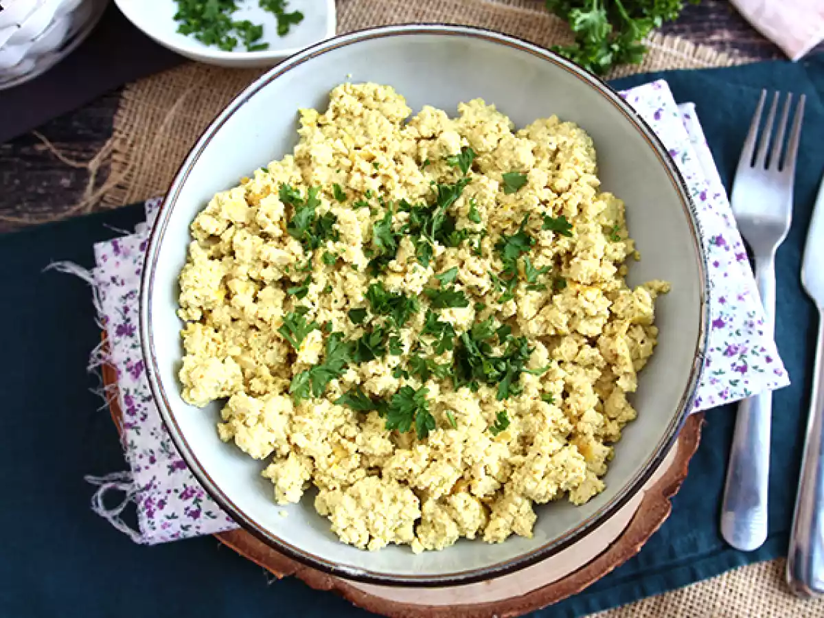 Rørt tofu som erstatning for røræg! - foto 4