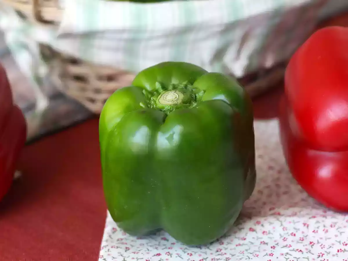 Sådan flår du rå peberfrugter