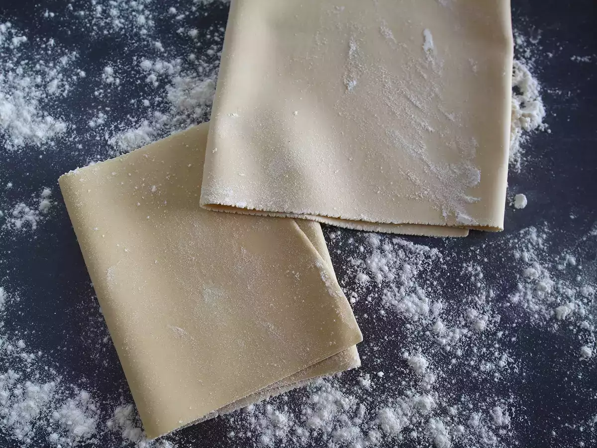 Sådan laver du frisk æggepasta til lasagne - foto 3