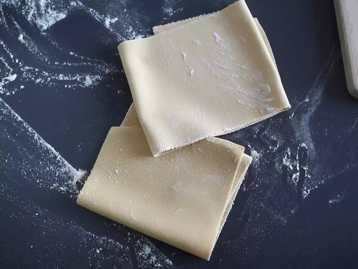 Sådan laver du frisk æggepasta til lasagne - foto 4
