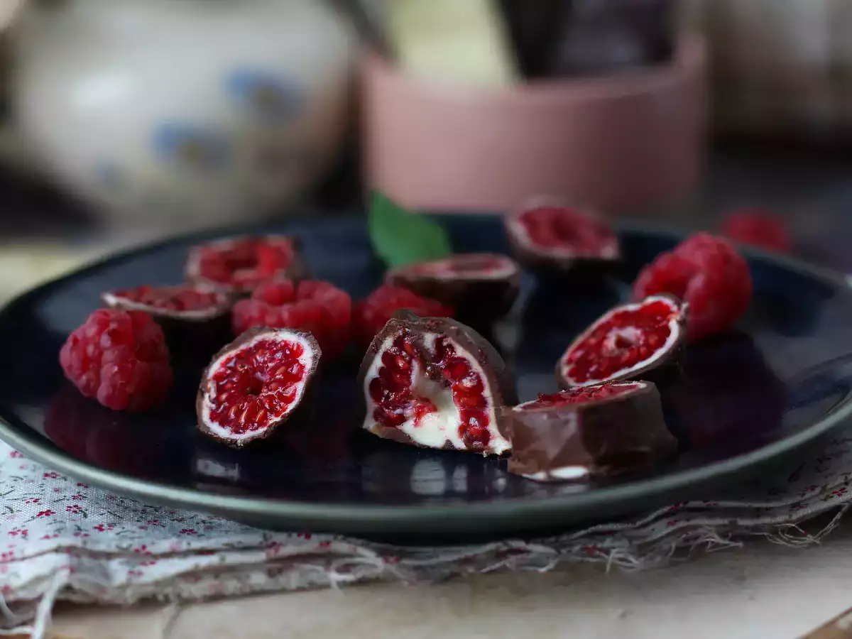 Sådan laver du hjemmelavede Franui – de supertrendy hindbær med chokolade! - foto 2