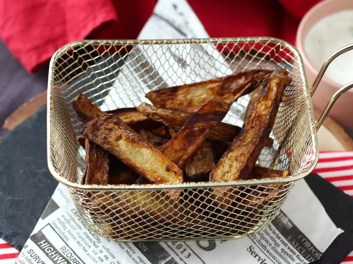 Sådan laver du sprøde pommes frites i airfryer - foto 2