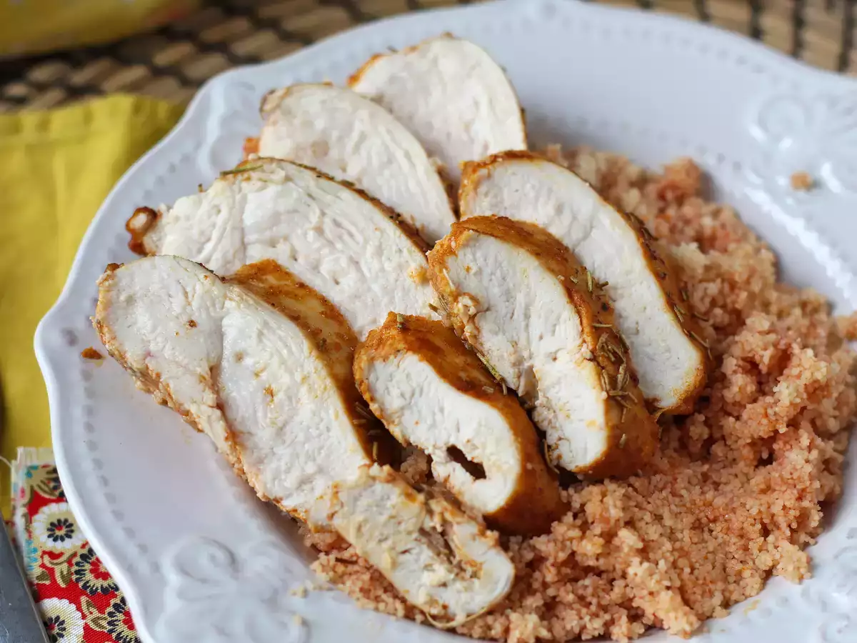 Sådan tilbereder du kyllingebryst i airfryer - foto 2