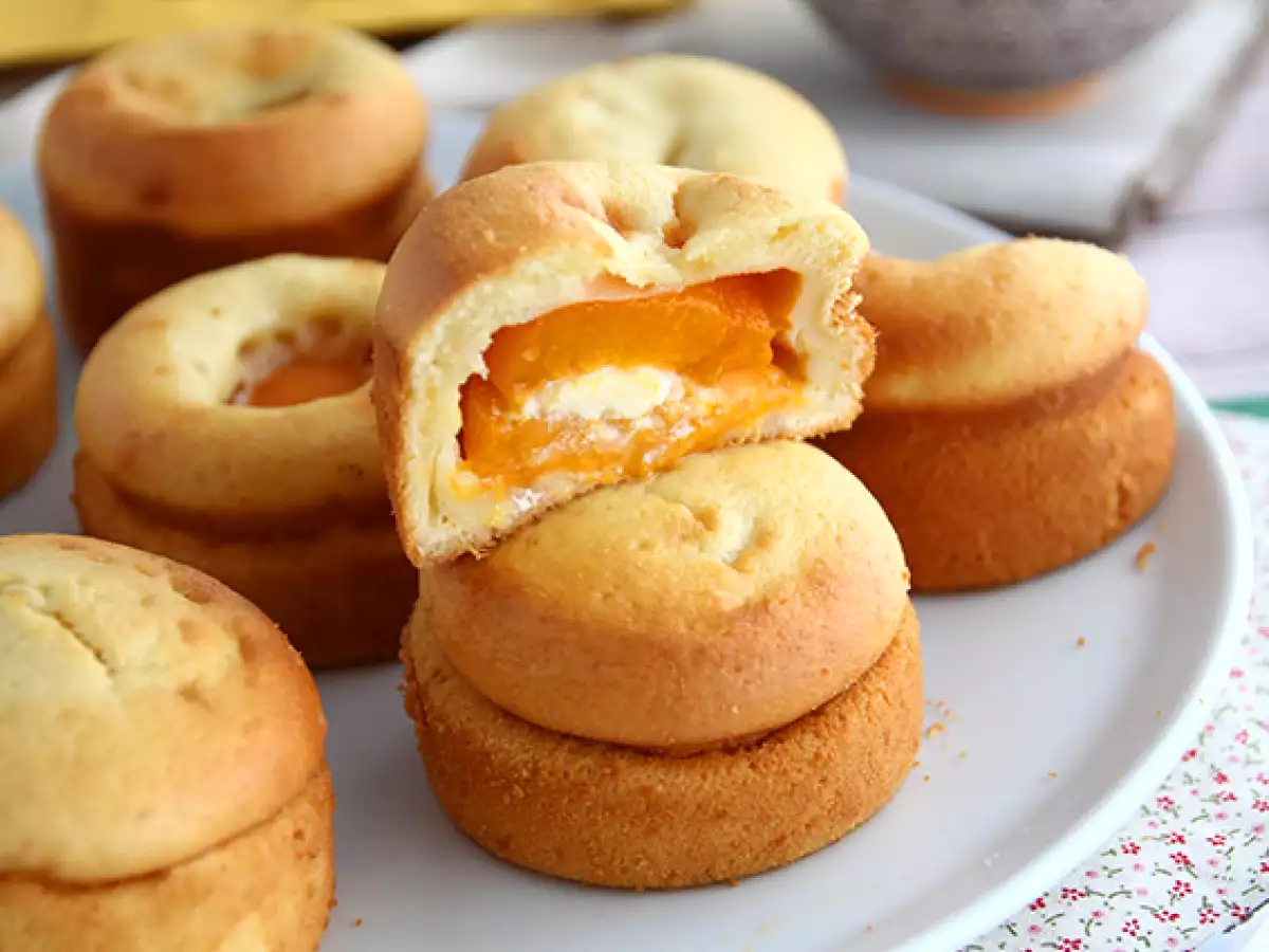 Saftige abrikoskager med mascarpone - foto 2