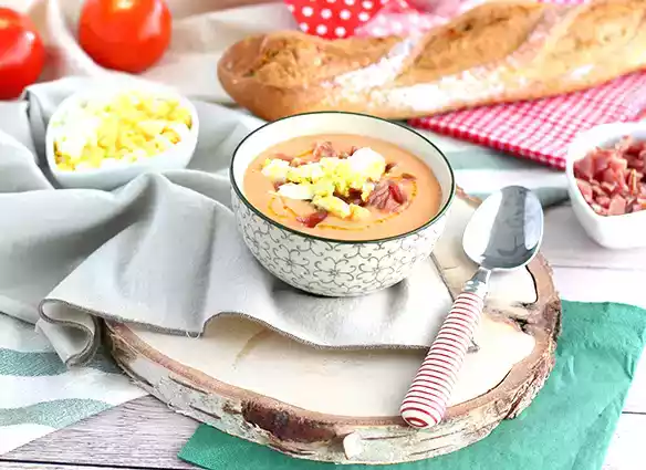 Salmorejo, spansk kold suppe