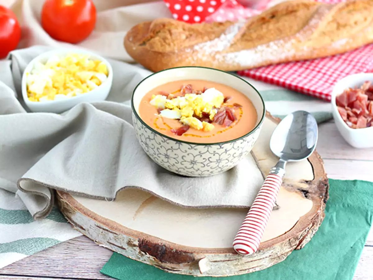 Salmorejo – spansk kold tomatsuppe