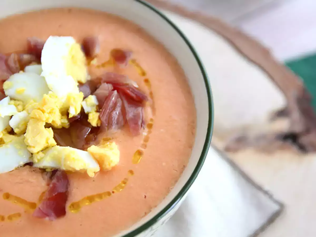 Salmorejo – spansk kold tomatsuppe - foto 2